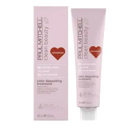 Paul Mitchell Clean Beauty Color Depositing Treatment 150ml-Cinnamon