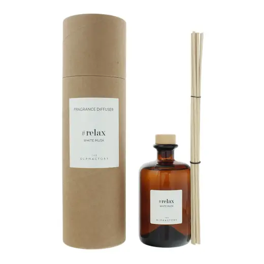 The Olphactory, Relax White Musk, Fragrance Sticks, Aroma Reed Diffuser, 500 ml