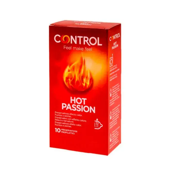 CONTROL Hot Passion Condoms Warming Effect 10ct