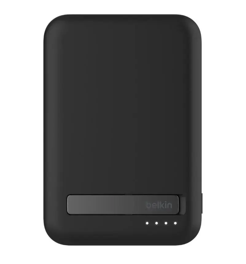 Powerbank with stand 8000mAh Qi2 MagSafe Black