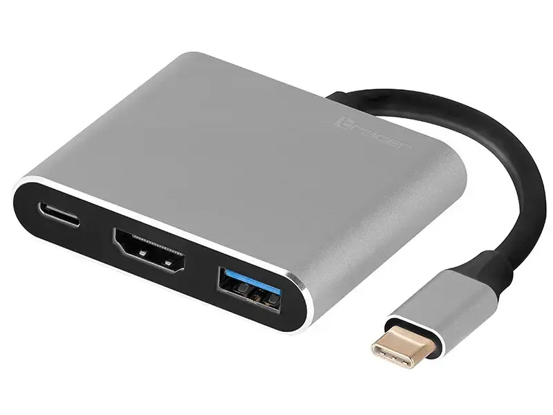 Adapter A-1, USB-C HDMI 4k, USB 3.0, PDW 100W