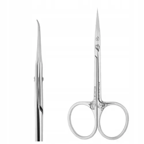 Staleks Professional Cuticle Scissors Type 1 Type 21 Magnolia with Hook