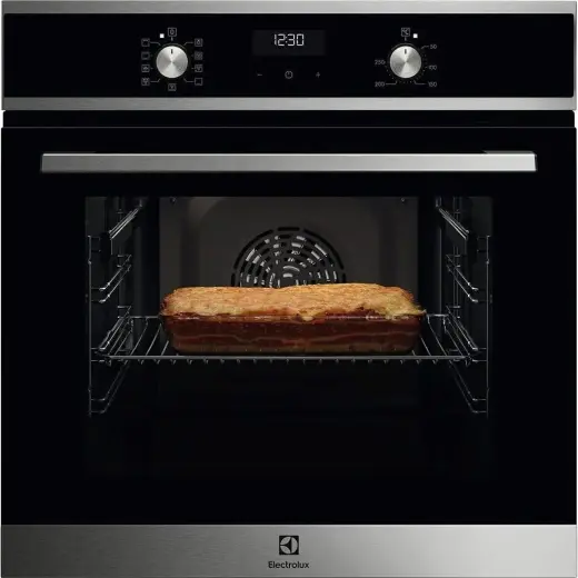 Electrolux cepeškrāsns (iebūv.) 65l, nerūsējoša tērauda