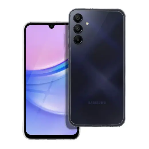 CLEAR 2 mm maciņš telefonam Samsung Galaxy A15 4G (A155) | A15 5G (A156) caurspīdīgs