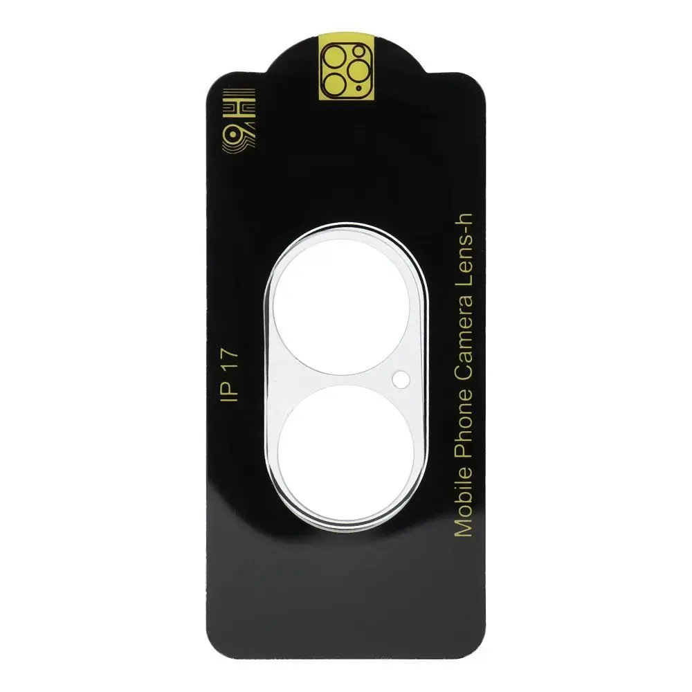 5D Full Glue Camera Tempered Glass - for iPhone 17 Transparent