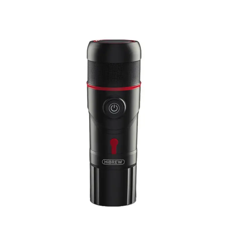 HiBREW H4-premium 3-in-1 portable coffee maker with adapter and case