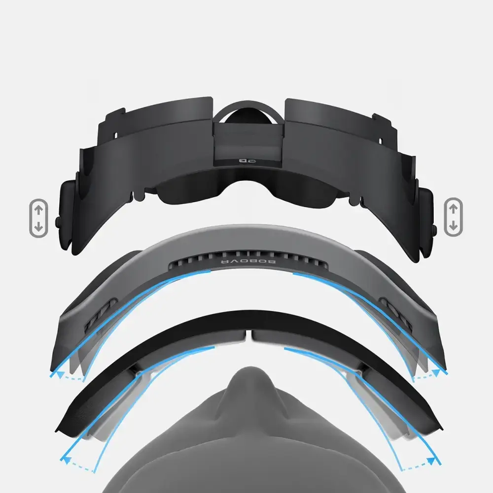 BoboVR F3 Face Interface for Meta Quest 3 - Black