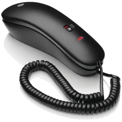 Cordless phone with wall mount Motorola CT50 black