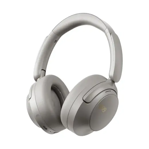 QCY H3S Wireless On-Ear Headphones with LDAC and ANC Noise Cancellation - Gray