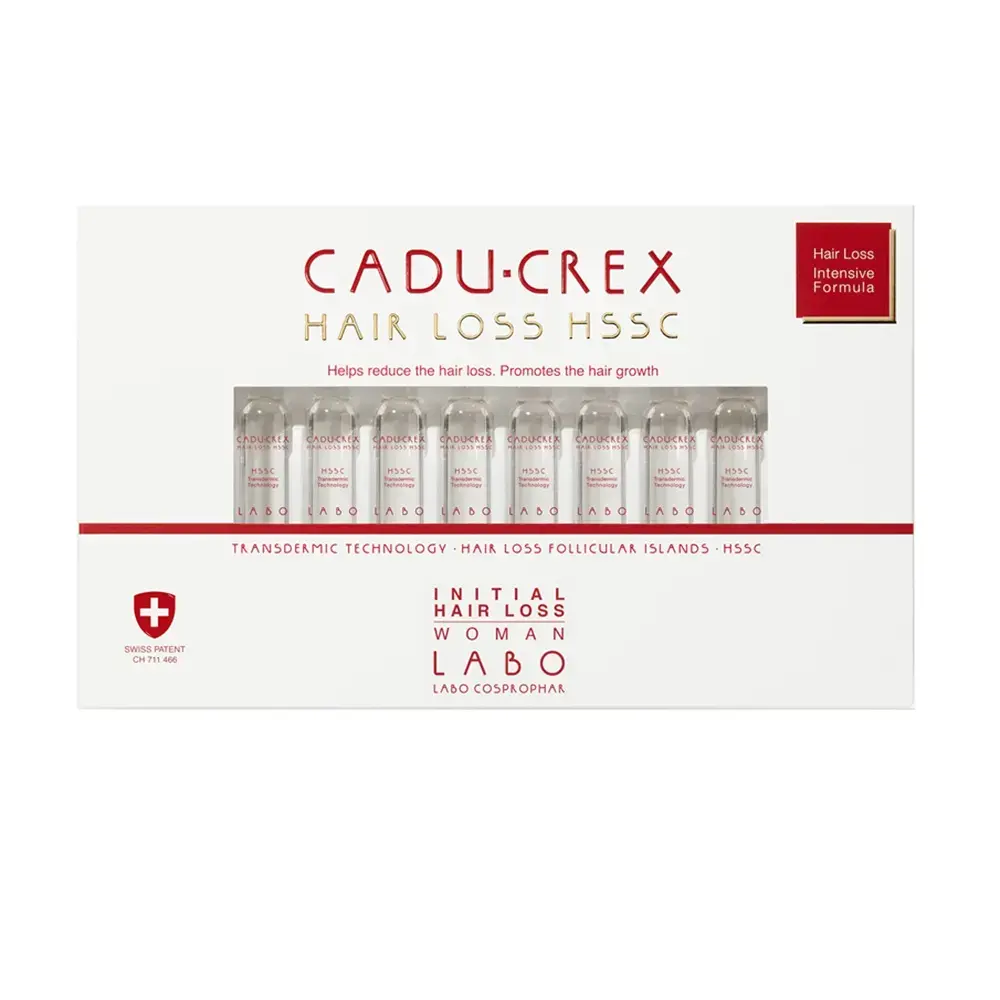 Labo, Cadu-Crex Advanced Stage, Anti-Hair Loss, Ampoules Treatment Serum, For Scalp, For Women, 40 pcs, 3.5 ml