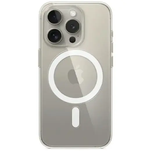 MT233ZM|A Apple Clear MagSafe Cover for iPhone 15 Pro Max Transparent