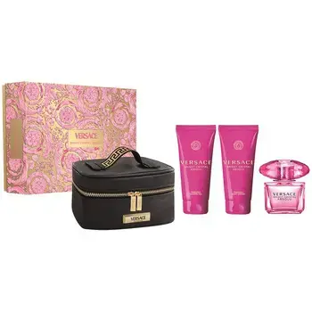 Versace Bright Crystal Absolu Gift set EDP 90 ml, body lotion 100 ml, shower gel 100 ml and cosmetic bag 90ml