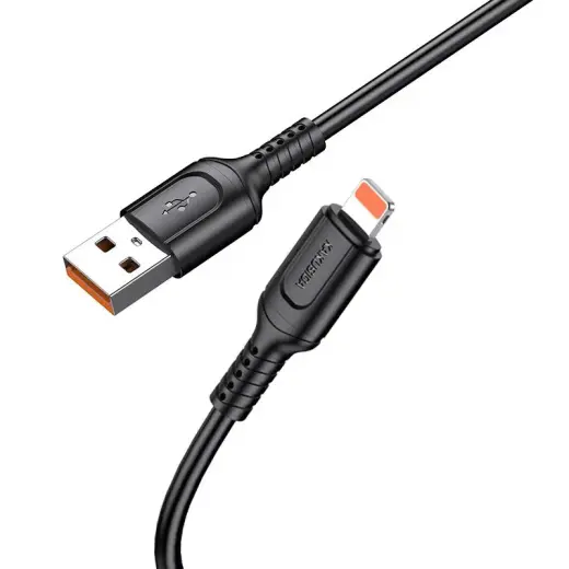 KAKUSIGA KSC-805 data transfer and charging cable | USB-A to Lightning | 15W | 1m | black