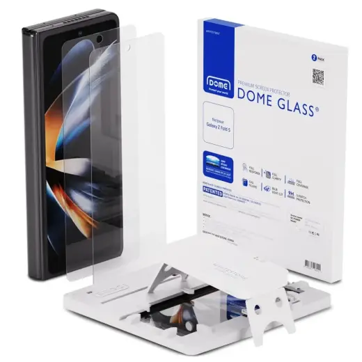 Whitestone DOME GLASS karastatud klaas telefonile Samsung Galaxy Z Fold 5, läbipaistev, 2-pakk