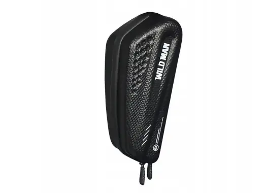 WILDMAN traveling bag for bike frame with zipper 1L EX black