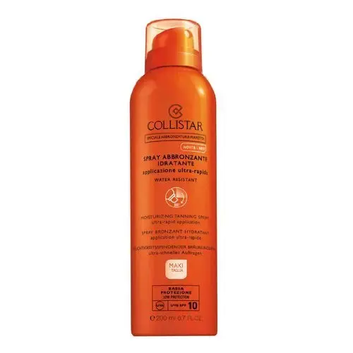 Collistar Perfect Moisturising Tanning Spray 200ml SPF10