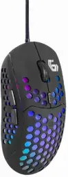 Datorpele Gembird USB Gaming RGB Backlighted Mouse Black