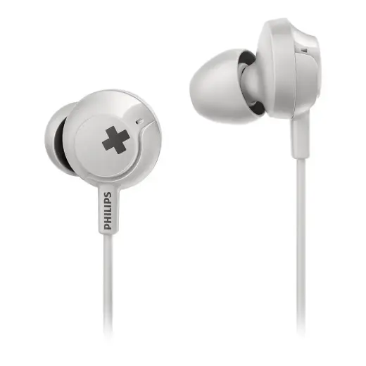 Wired earphones jack 3,5mm PHILIPS SHE4305WT białe