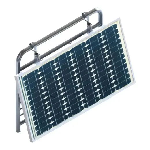 Adjustable balcony mounting bracket for photovoltaic panels SBR02