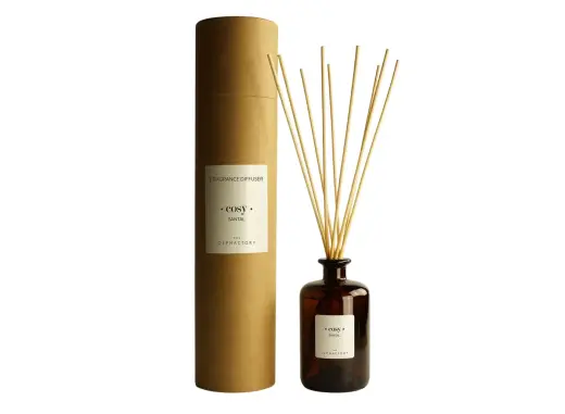 The Olphactory, Cosy Santal, Fragrance Sticks, Aroma Reed Diffuser, 500 ml