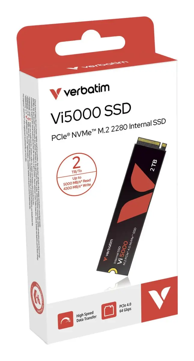 Verbatim M.2 SSD Vi5000 2TB / 31827 Black