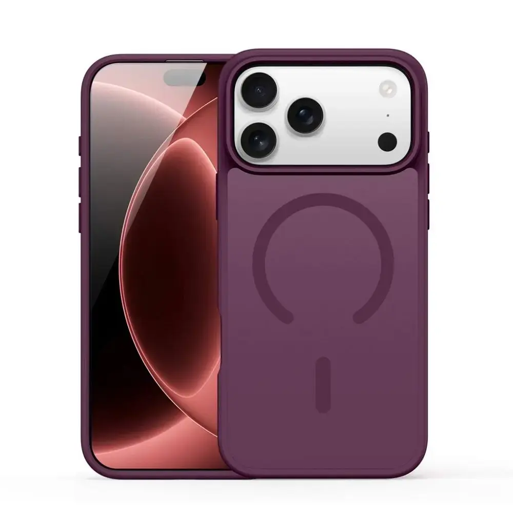 Dux Ducis YIND phone case with MagSafe support for iPhone 18 Pro | iPhone 17 Pro red