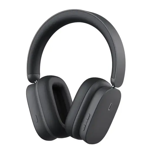 Baseus Bowie H1 wireless headphones Bluetooth 5.2 ANC gray (NGTW230013)