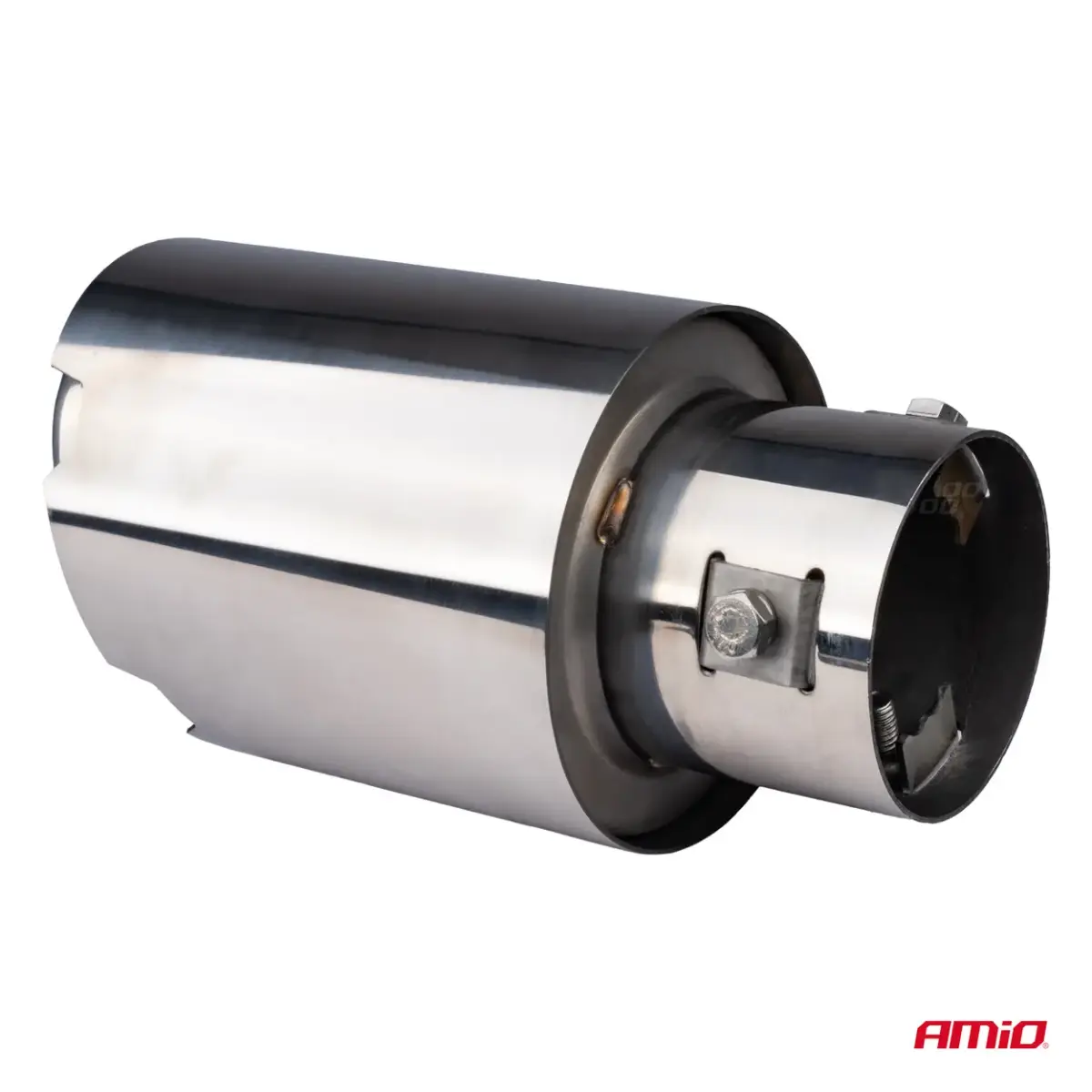 Exhaust silencer tip stainless steel chrome AMIO-04064