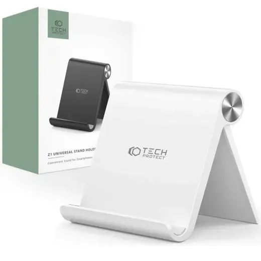 Tech-Protect Z1 universal stand for smartphone | tablet - white
