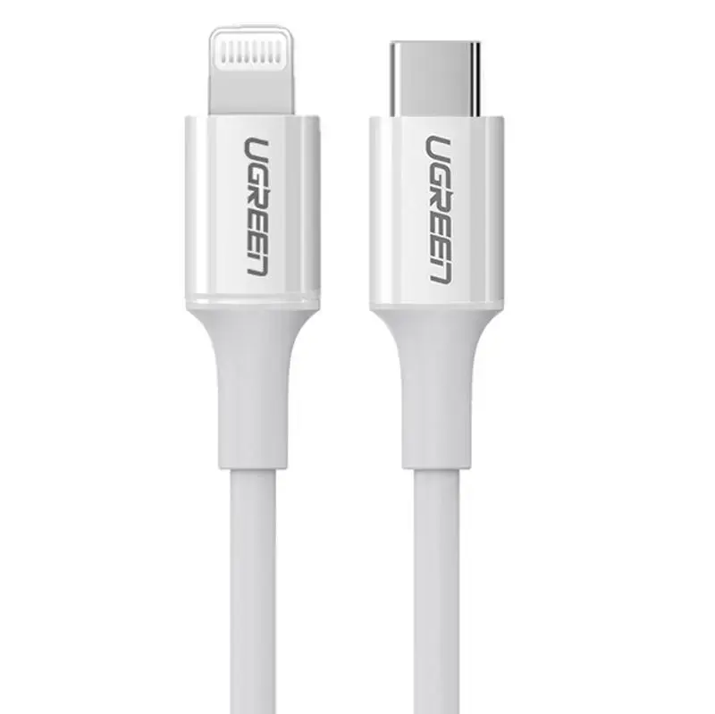 Ugreen MFi USB Type C - Lightning cable 3A 2m white (US171)
