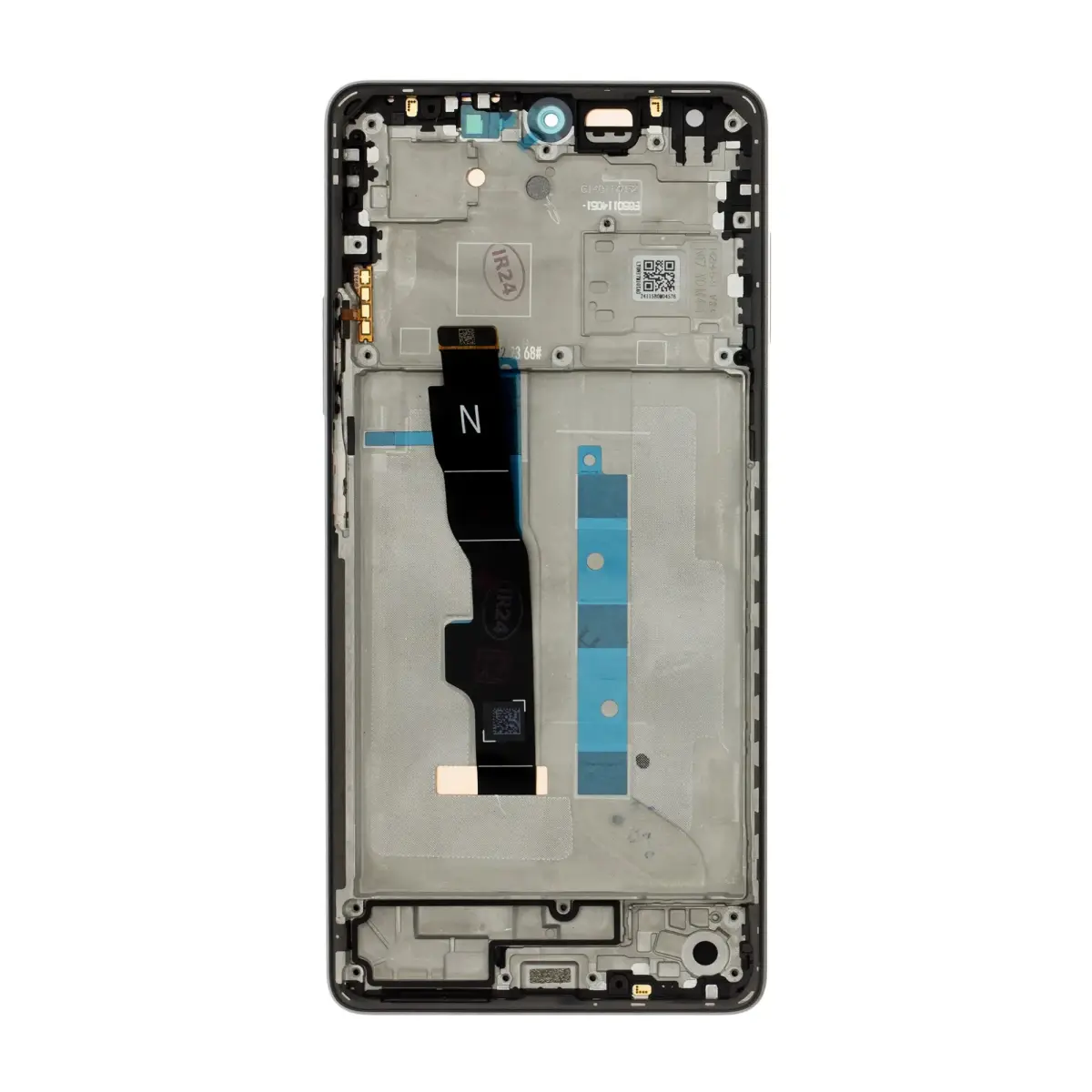 LCD Display + Touch Unit + Front Cover for Xiaomi Redmi Note 13 5G Graphite Black