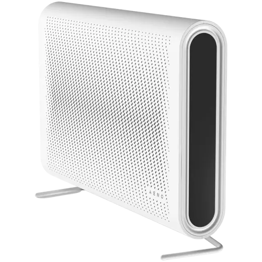 AENO Air Purifier AP2S, Wi-Fi, UV lamp, ionization, Tvoc sensor, CADR 420 m³/h, 50 m2, carbon filter + Hepa H13, wall mounting