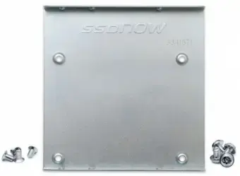 Kronšteins un skrūves Kingston 2.5" uz 3.5" SSD un HDD diskiem