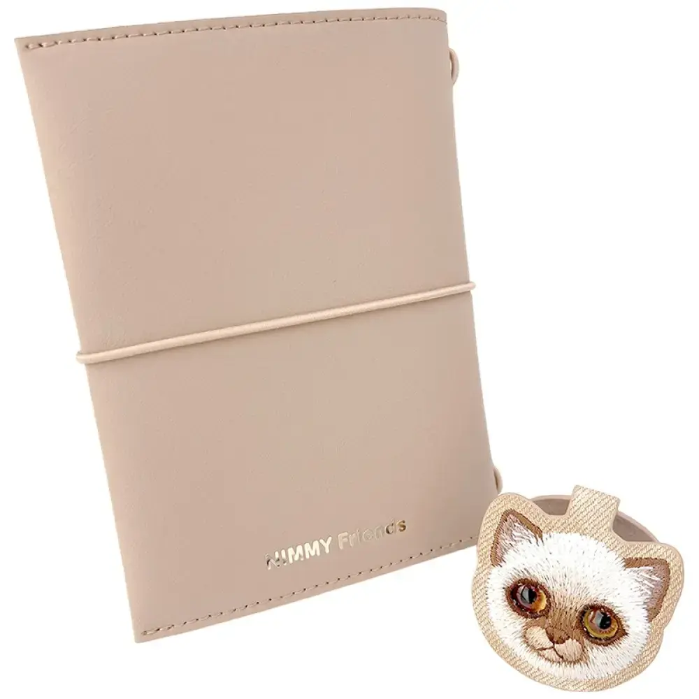 Notebook + pen Set 2-in-1 Nimmy New Big-Eye Cute Pets 2.0 Cat brown