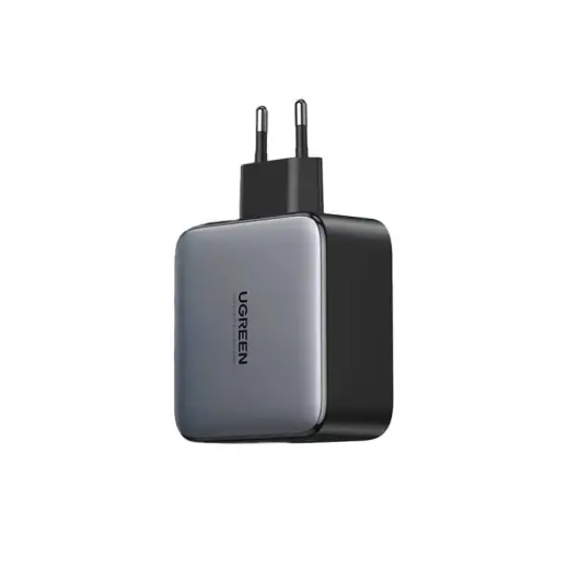 Ugreen travel wall charger 2x USB Type C 100W Power Delivery gray (50327)