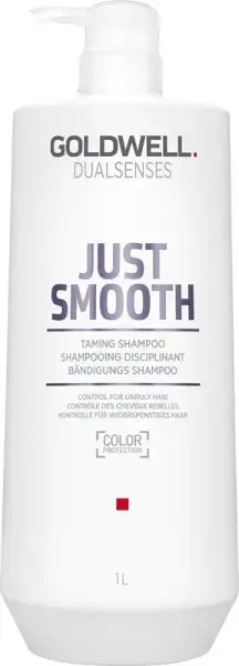 Goldwell Dual Senses Just Smooth Taming Shampoo 1000Ml in Clear