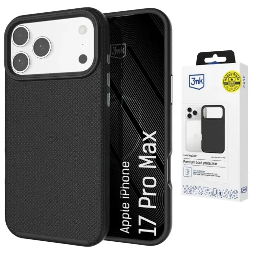 3MK Fortis MagCase telefoni ümbris MagSafe toega iPhone 17 Pro Max