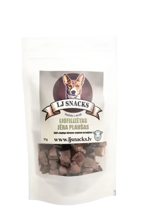 LJ Snacks Freeze-Dried Lamb Lungs 35 g
