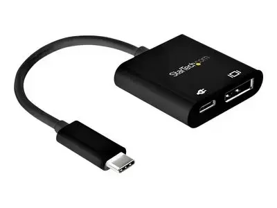 StarTech.com USB C to DisplayPort Adapter with 60W Power Delivery Pass-Through - 8K|4K USB Type-C to DP 1.4 Video Converter w| Charging - USB | DisplayPort adapter