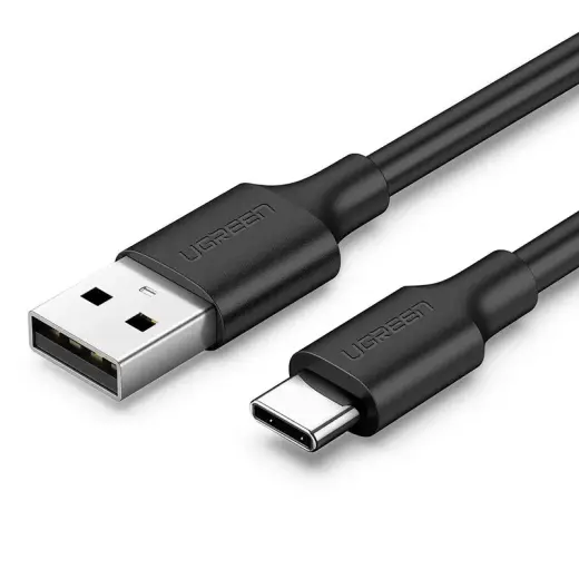 Ugreen 60115 datu pārraides un uzlādes vads | USB-A uz USB-C | 10W | 0.5m | melns