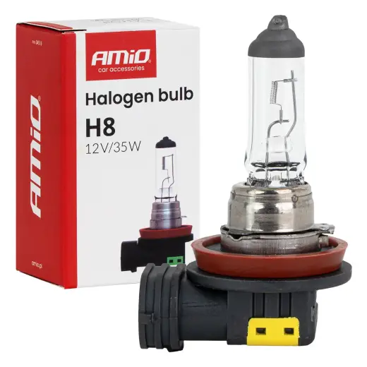 Halogen bulb H8 12V 35W PGJ19-1 AMIO-04516