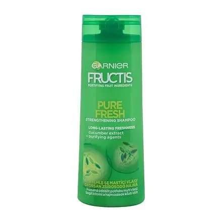 Garnier Fructis Pure Shampoo Fresh Strengthener (greasy Hair) - 400 Ml