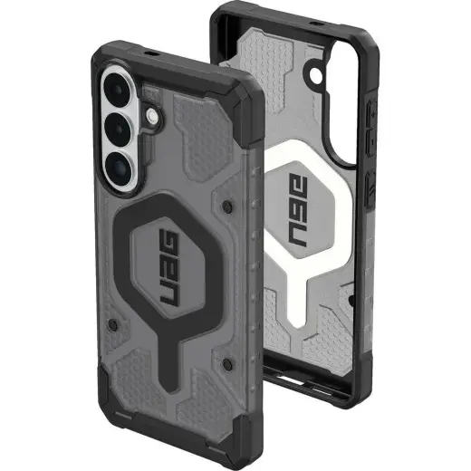 UAG Urban Armor Gear Pathfinder Clear Magnet maciņš telefonam Samsung Galaxy S26+ (S947) pelēks melns