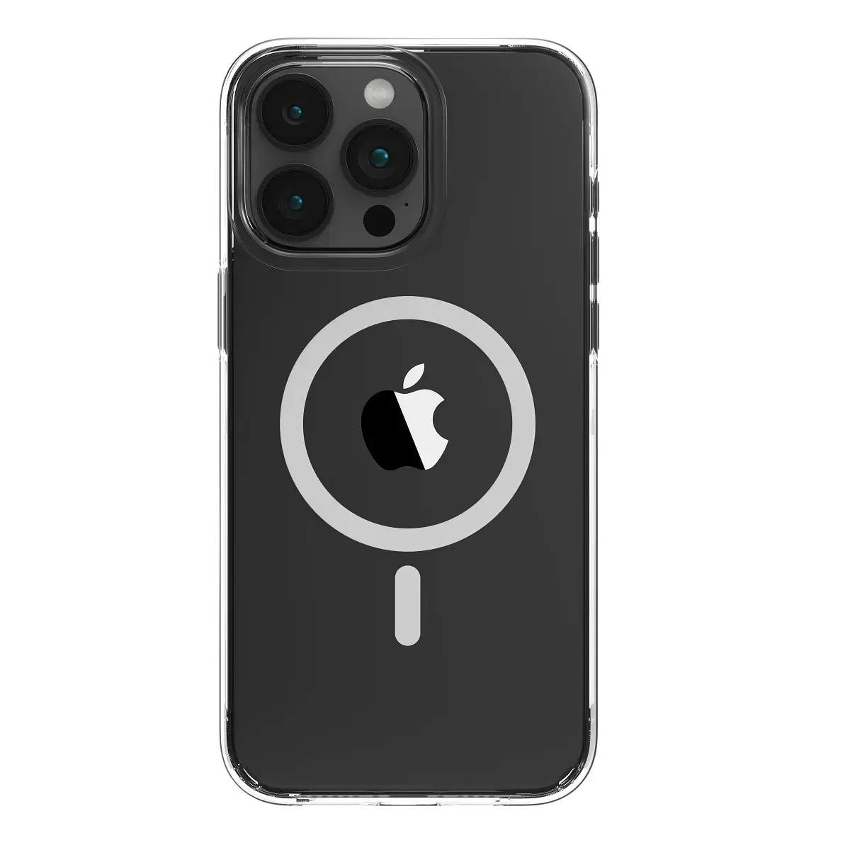 Comma Elemental Mag maciņš ar MagSafe atbalstu telefonam iPhone 15 Pro Max caurspīdīgs