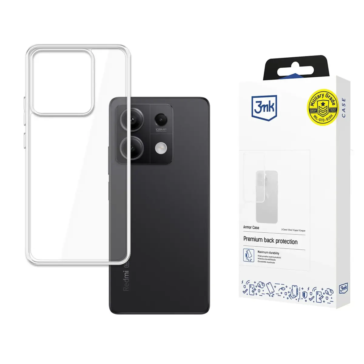 3mk Protection Redmi Note 13 5G - 3mk Armor Case