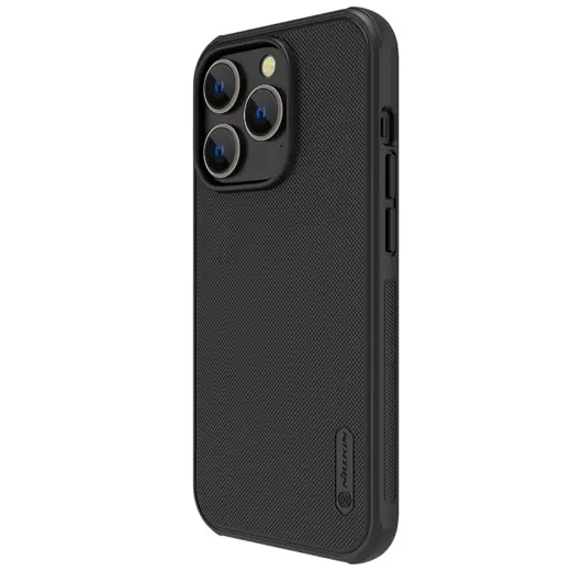 Nillkin Super Frosted PRO Back Cover for Apple iPhone 14 Pro Black (Without Logo Cutout)