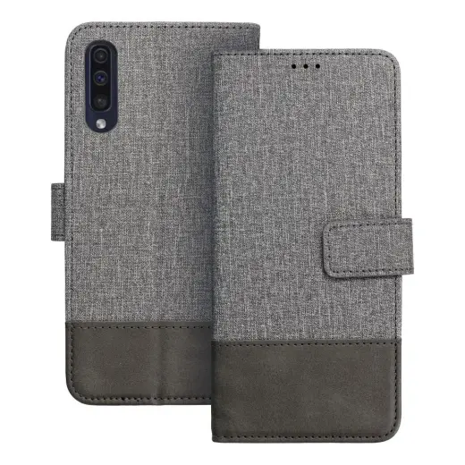 Gomma raamatutüüpi telefoni ümbris Samsung Galaxy A50 4G (A505) hall