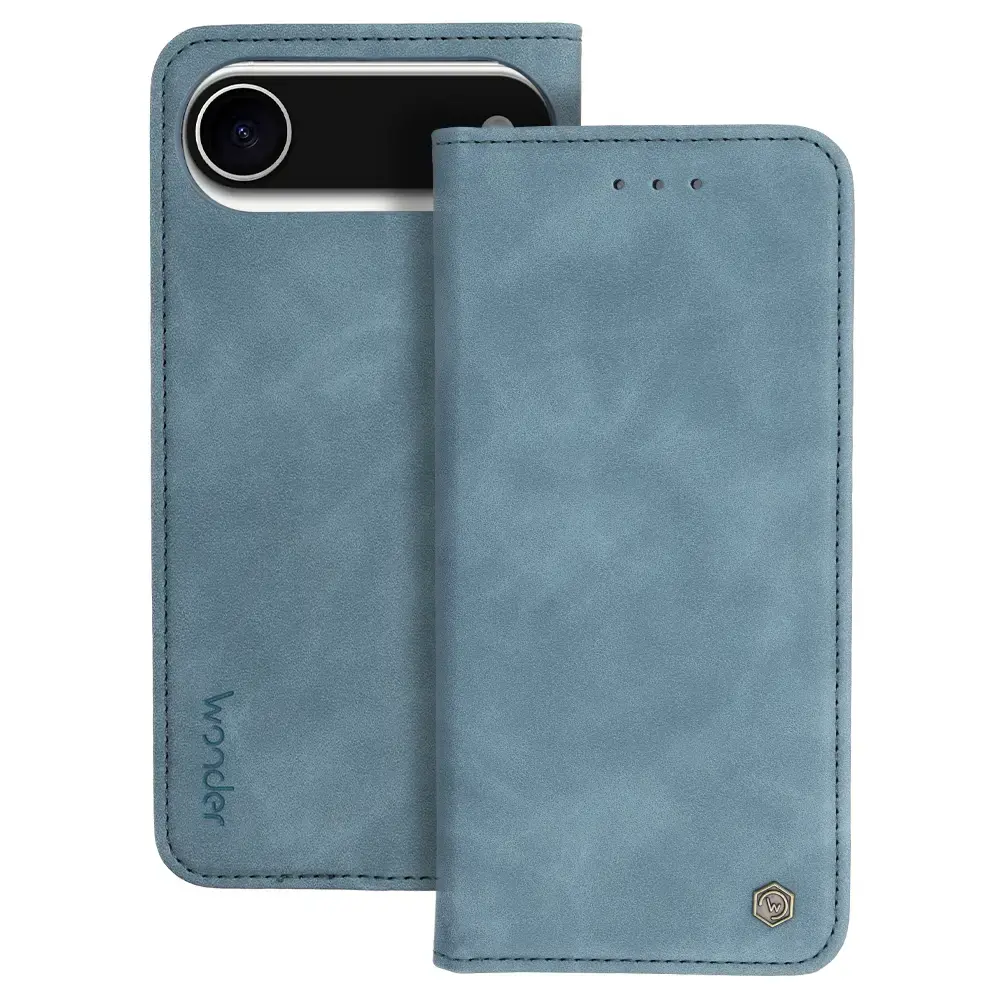 Wonder Smart maciņš telefonam iPhone 17 Air zils