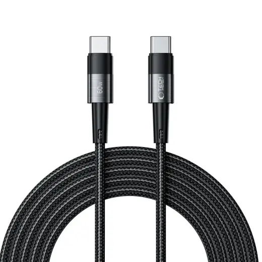 Tech-Protect UltraBoost data transfer and charging cable | USB-C to USB-C | 60W | 3m | gray