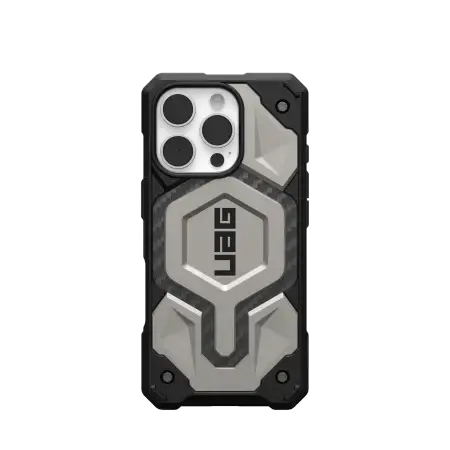 UAG Monarch Pro Case with MagSafe for iPhone 16 Pro - Titanium